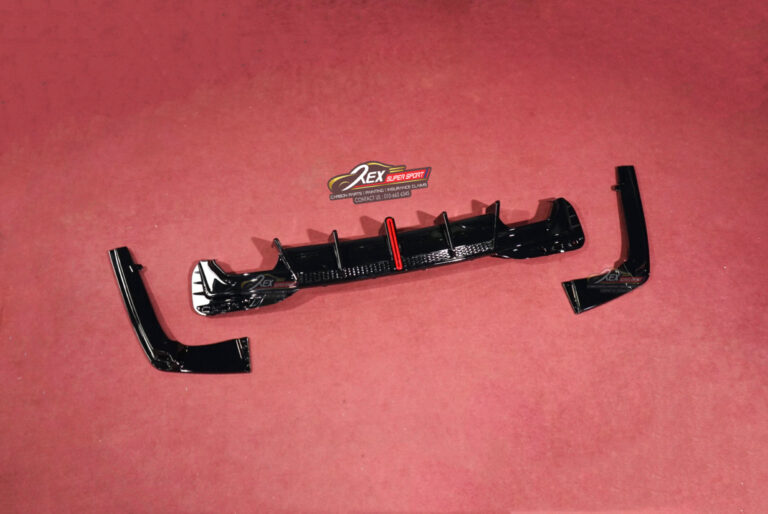 BMW G30 Rear Diffuser VTEN Black